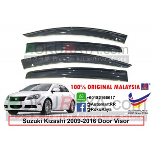 Suzuki Kizashi 2009-2016 AG Door Visor Air Press Wind Deflector (Big 12cm Width)